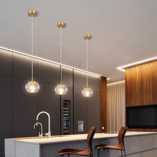 Elvi Crystal Modern Pendants