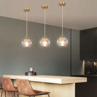 Elvi Crystal Modern Pendants