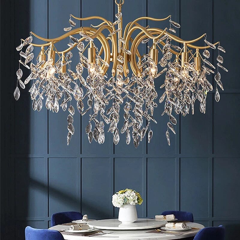 Flora Modern Crystal Chandelier