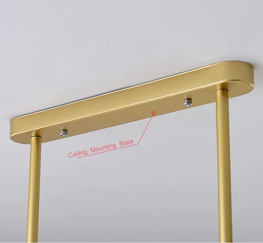The Stellar Bar Chandelier