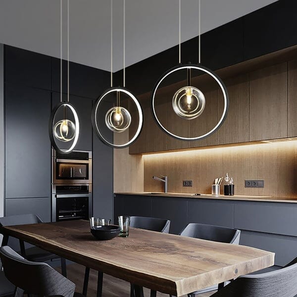Glass Globe Modern Pendants