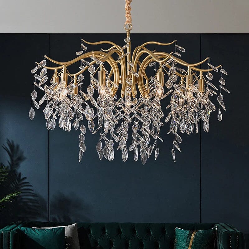 Flora Modern Crystal Chandelier