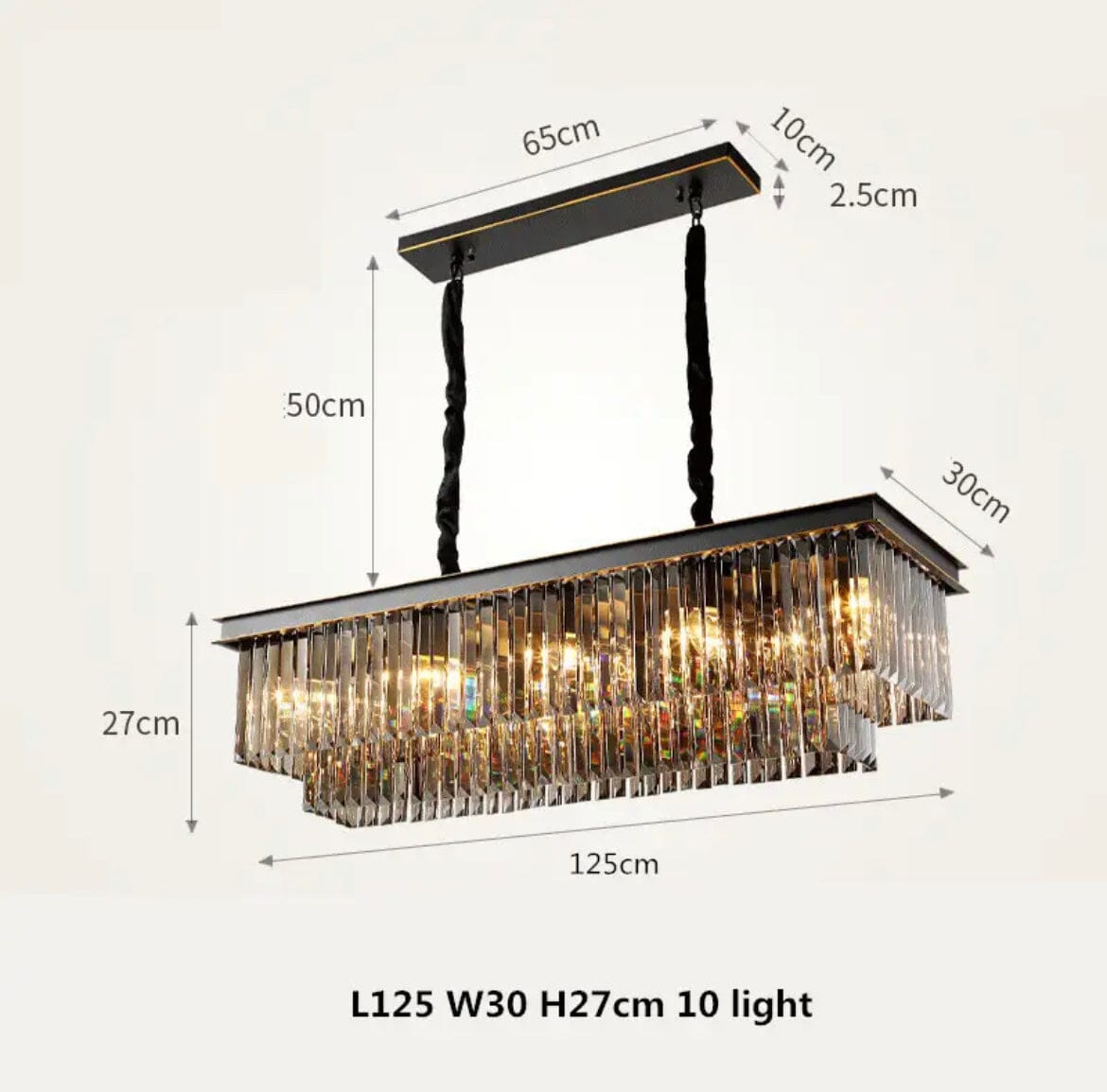 Majestic Glow Chandelier