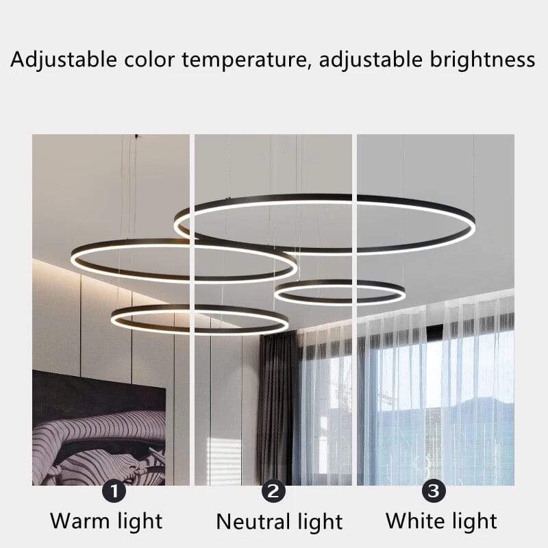 Circular Luna Modern Lamp