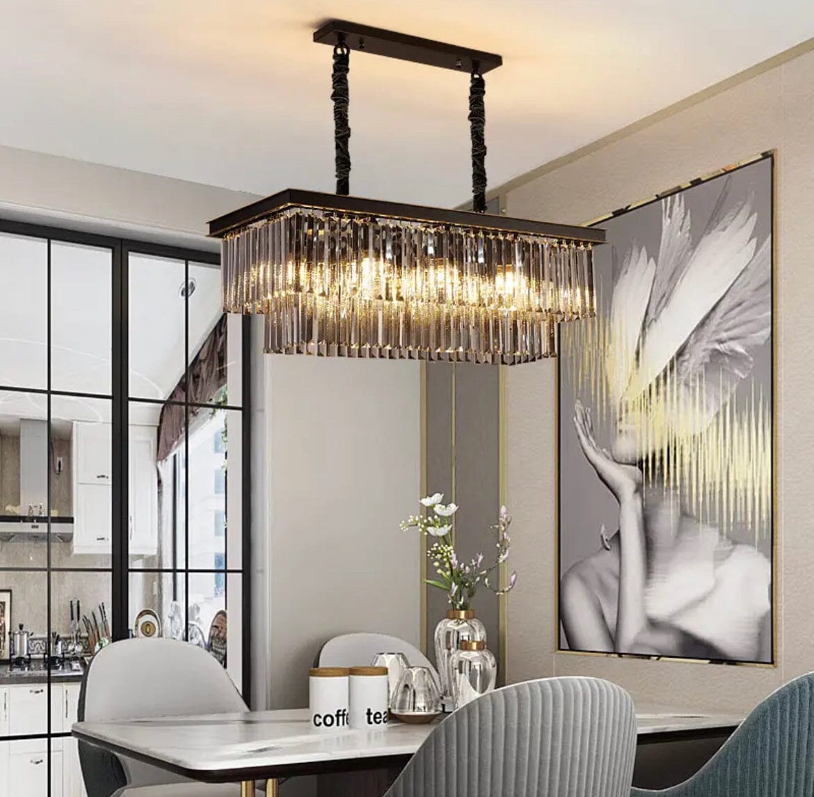 Majestic Glow Chandelier