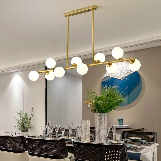 The Stellar Bar Chandelier
