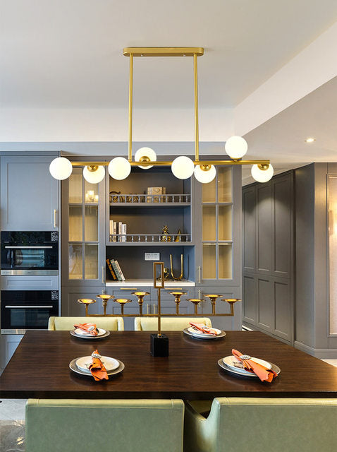 The Stellar Bar Chandelier