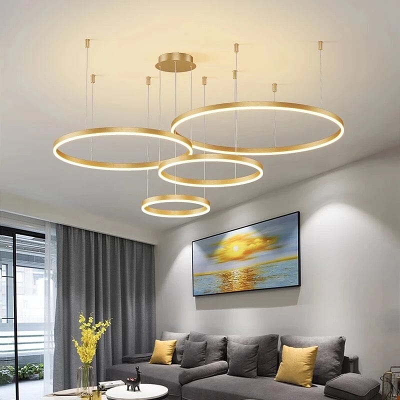 Circular Luna Modern Lamp