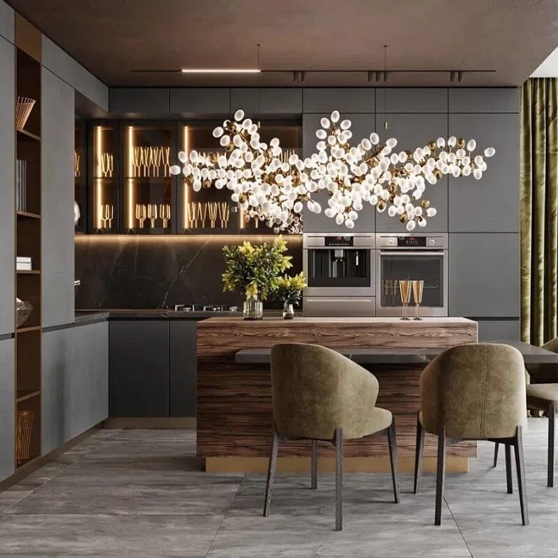 Golden Grape Vine Luxury Chandelier