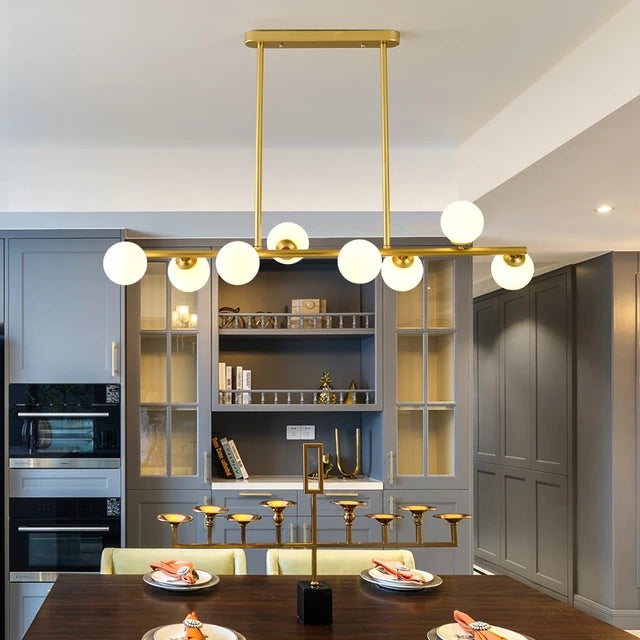 The Stellar Bar Chandelier