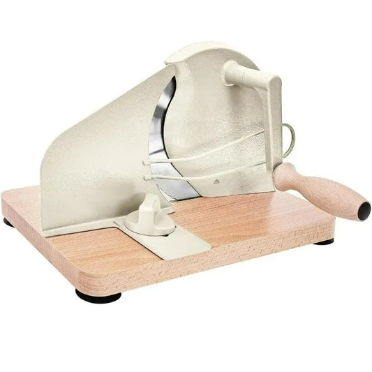 Zynella Kitchen Manual Bread Slicer – Portable Sausage & Frozen Meat Cutter