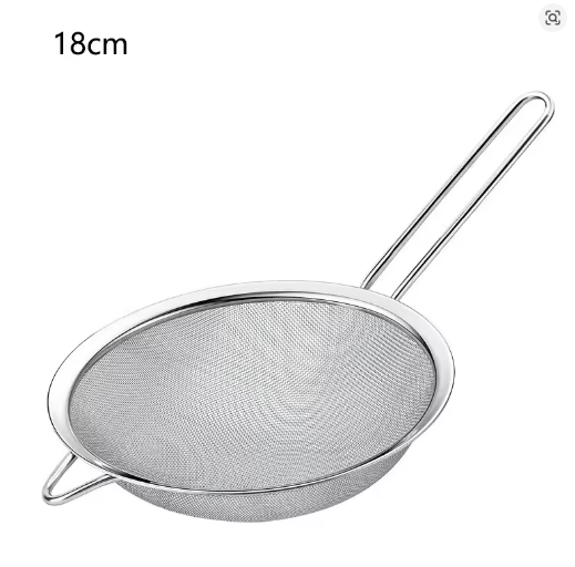 Zynella Stainless Steel Fine Mesh Sieve – Multi-Purpose Kitchen Strainer